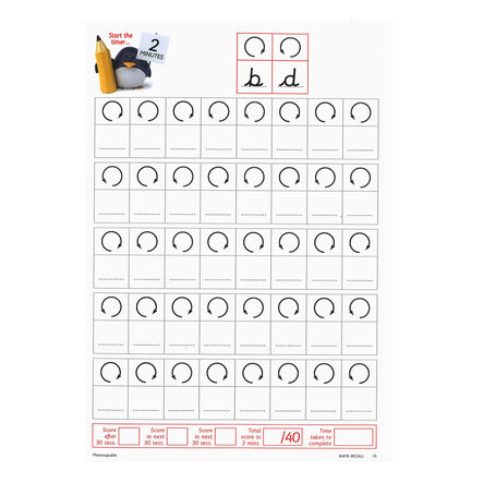 TTS Rapid Recall Working Memory Skills Workbook  hi\-res