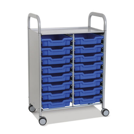 Callero Tray Trolley 16 Shallow Trays  hi\-res