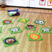 Zoo Animals Mini Placement Carpet Squares 30pk  hi\-res
