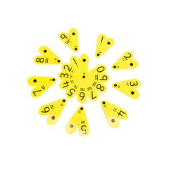 TTS Children's Number Fans with Decimal Point  TTS Children's Number Fans with Decimal Point  hi-res