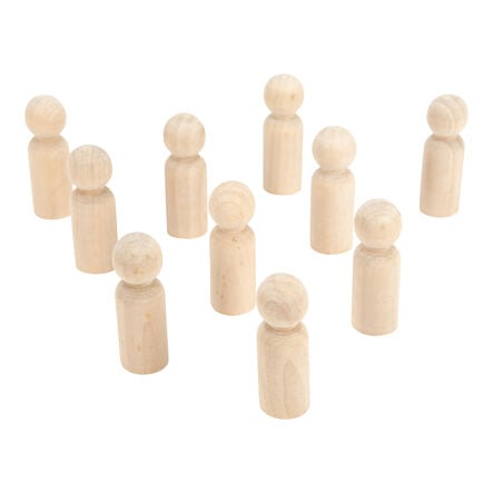 Wooden People Craft Pack 10pk  hi\-res