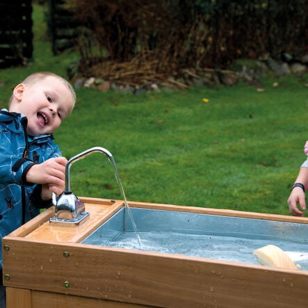 Outdoor Wooden Water and Sand Table with Pump  hi\-res
