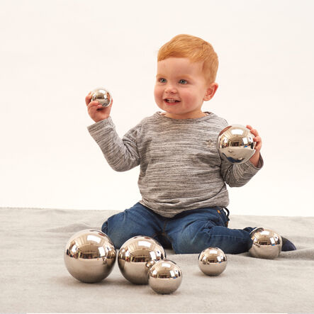 Sensory Reflective Sound Balls 7pk  hi\-res