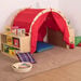 Wooden Framed Playtent with Book Storage  hi\-res
