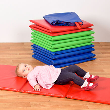 Folding Stitched Sleep Mats with Storage Bag 6pk  hi\-res