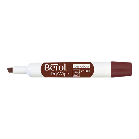 Berol® Drywipe Markers Chisel Tip Assorted Colours 48pk  hi\-res