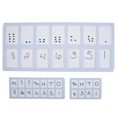 TTS Dry Wipe Place Value Slider  TTS Dry Wipe Place Value Slider  hi-res