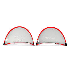 Precision Pop-Up Football Goals Pair 80 x 110cm  Precision Pop-Up Football Goals Pair 80 x 110cm  hi-res