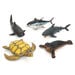 Jumbo Small World Sea Life Animals 5pk  hi\-res