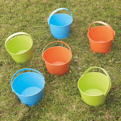 Metal Buckets 6pk  Metal Buckets 6pk  hi-res