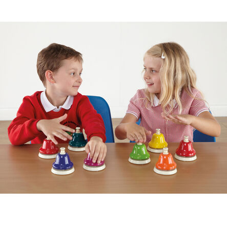 8 Note Diatonic Desk Bells  hi\-res