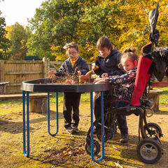 TTS Wheelchair Accessible Tuff Tray Table + Stand  TTS Wheelchair Accessible Tuff Tray Table + Stand  hi-res