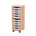 Mobile Single Tray Storage Unit 10 Trays  hi\-res