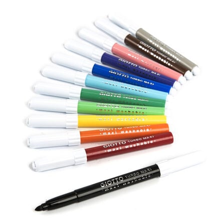 Giotto Turbo Maxi Colour Pens Assorted  hi\-res