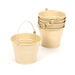 TTS Cream Metal Buckets 6pk  hi\-res