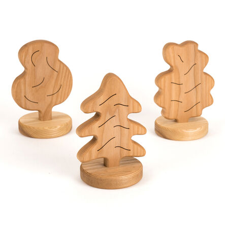 TTS Small World Chunky Wooden Trees  hi\-res
