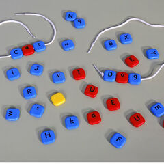 Threading Letter Beads Set  Threading Letter Beads Set  hi-res