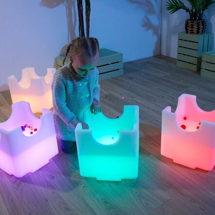TTS Messy Play Water STEAM Channelling Cubes  hi\-res