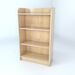 Library Bookcase In Maple  hi\-res