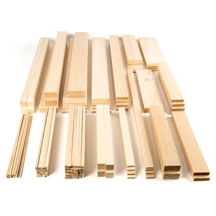 Assorted Balsa Wood 170pk  hi\-res