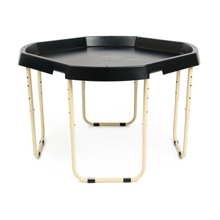TTS Black Tuff Tray Table \x26 Cream Stand Bundle  hi\-res