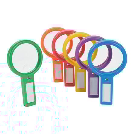 TTS Recordable Plastic Magnifying Glasses 6pk  hi\-res