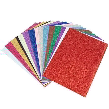 Glitter Paper A4 30pk  hi\-res