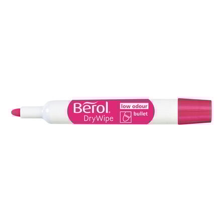 Berol® Drywipe Markers Bullet Tip Assorted Colours 48pk  hi\-res
