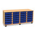 Mobile Storage Unit With 24 Shallow Trays 4x6  hi\-res