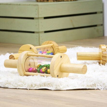 TTS Rolling \x26 Shaking Wooden Treasure Cylinders  hi\-res