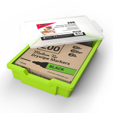 Whiteboard Pens \x26 Accessories Class Tray 200pk  hi\-res