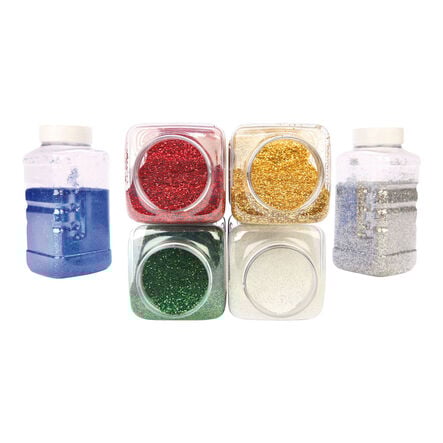 Giant Glitter Tubs 500g 6pk  hi\-res