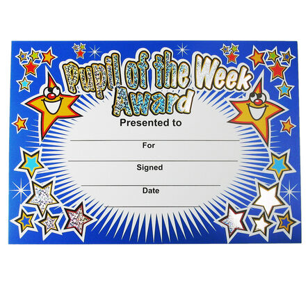 Assorted Sparkly Certificates 120pk  hi\-res