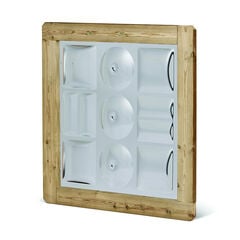 Millhouse Multi Sensory Outdoor Wall Mirror  hi-res
