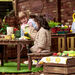 Modern Living Outdoor Table with Benches Set  hi\-res