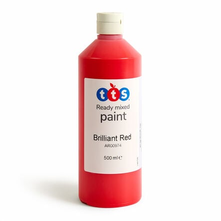 TTS Ready Mixed Paint 500ml Brilliant Red Brilliant Red hi\-res