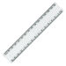 White Shatter Resistant 15cm Rulers in mm\/cm (10pk and 50pk)  hi\-res