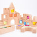 Wooden Building Blocks and Acrylic Gems in Tray  hi\-res