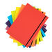Pisces Hard Cover Elasticated Notebooks Rainbow 7pk A4  hi\-res