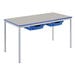 Fully Welded Rectangular Tray Table L110cm  hi\-res