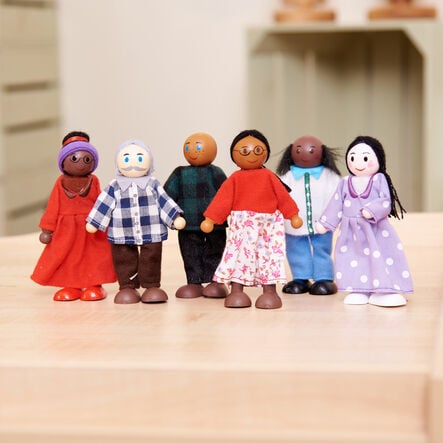TTS Small World Family Figures  hi\-res