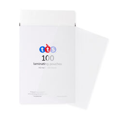 TTS Matt Laminating Pouches 150 micron 100pk A3  hi-res