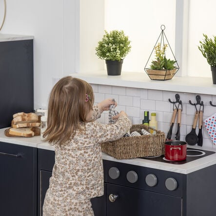 Modern Living Sink and Hob Unit  hi\-res
