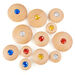 TTS Sensory Wooden Jewel Pebbles 12pk  hi\-res