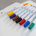 TTS Drywipe Markers Asstd Multicoloured 50pk  hi\-res