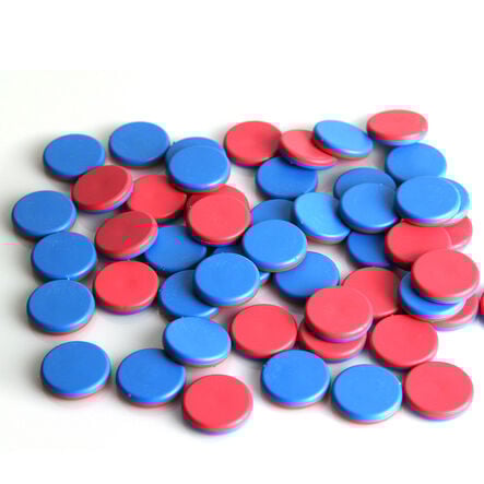 Re\-Plastic Two Colour Counters  hi\-res