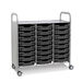 Callero Tray Trolley 24 Shallow Trays  hi\-res