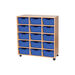 Mobile Triple Tray Storage Unit 15 Deep  hi\-res
