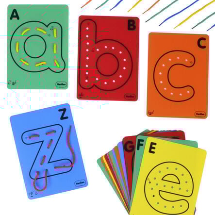 Large Lacing and Threading Alphabet Letters 26pk  hi\-res