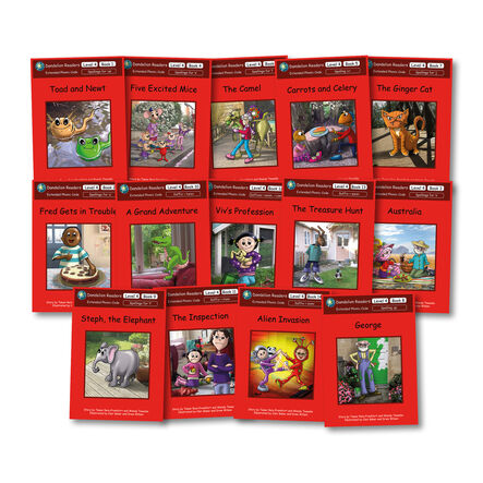 Dandelion Extended Phonic Readers Decodable Book Packs  hi\-res